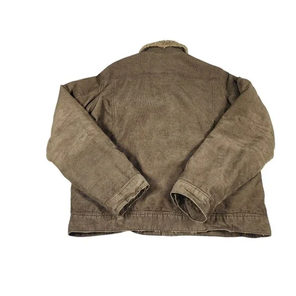 American Eagle Outfitters Vintage Sherpa Corduroy Jacket Size Large